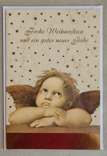 Weihnachtskarte frohe - weihnachtskarte, "frohe