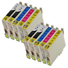 10x TINTE PATRONEN für EPSON STYLUS D68PE D88PE DX3800 DX3850 DRUCKER PATRONE