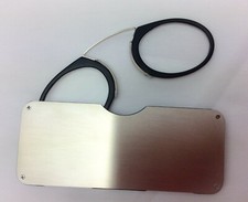 RETRO  Zwicker Lesehilfe +3,00 dpt  Kneifer extra flach 