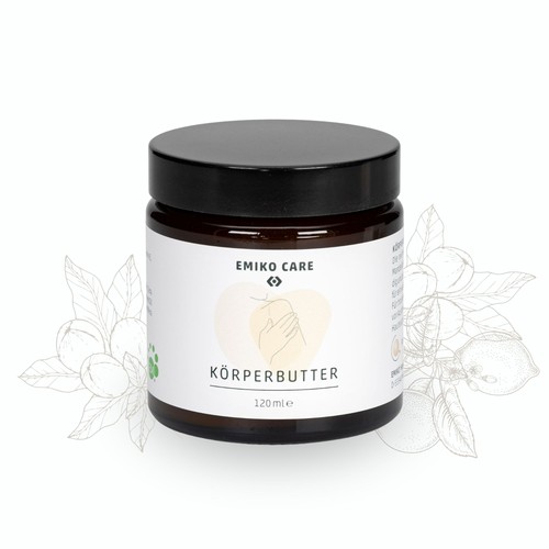 Emiko care körperbutter - körperbutter, 120ml