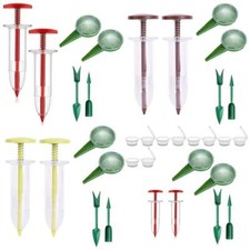 Saatgutstreuer manuell Pflanzgefäß klein Garten Pflanzgefäß Mini Handsämaschine Spender /