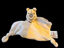 WALT DISNEY BABY Bär  Winnie the Pooh Schmusetuch Gelb & Grau Kuscheltuch