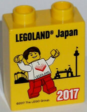 LEGO LEGOLAND Sammelstein collectable brick block Promostein Japan 2017