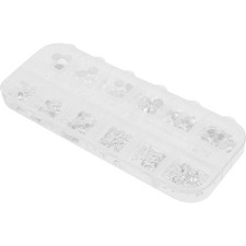 1 Set Maniküre Strass Dekorationen Kunststoff Nail Art Charms Nagel DIY Zubehör