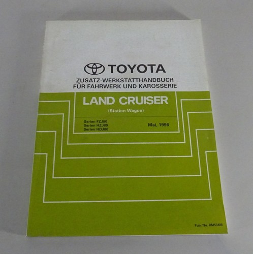 Werkstatthandbuch toyota land - toyota,