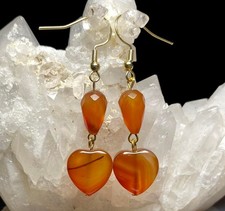 Ohrringe aus dem Edelstein