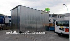 4,5X4 H:3,2 LAGERHALLE CARPORT Container Werkstatt BLECHGARAGE Abstellplatz*