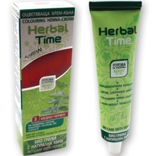 4x Herbal Time Haarfarbe mit