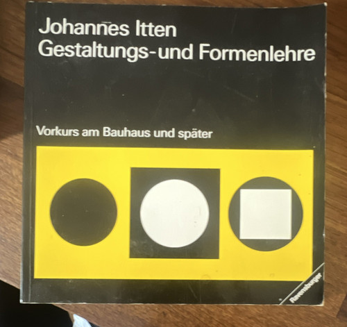 Johannes itten gestaltungs - johannes, itten: