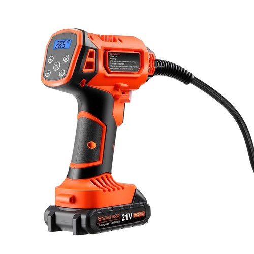 Cordless car tire inflator - cordless,