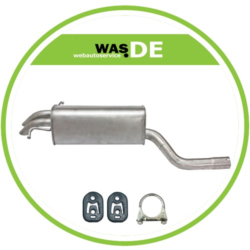 Auspuff endschalldämpfer - auspuff,