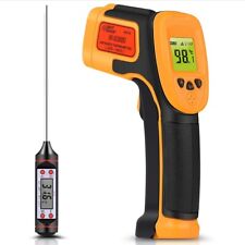 Infrarot Thermometer, Digitales IR Laser Thermometer, Temperaturpistole -26°F~10