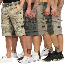 Jet Lag Herren Shorts Cargoshorts Bermuda kurze Hose mit Gürtel Take off 7