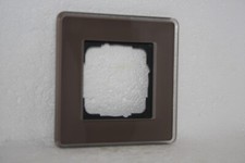 Gira Esprit 1-fach Rahmen Glas umbra "C"