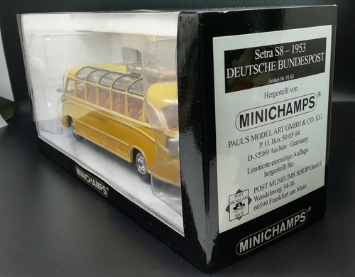 Minichamps setra post - minichamps, s8