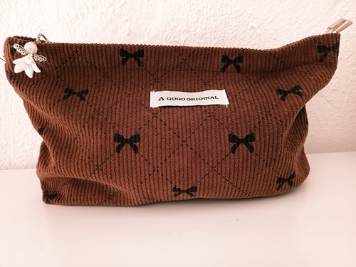 Vintage kosmetik cord - vintage, tasche