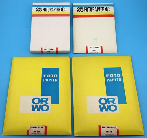 Orwo fotopapier 13x18 - fotopapier, bn