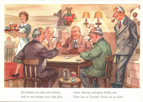 Künstlerkarte vers - ak,