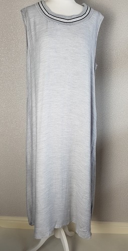 Zedd plus viskose graues kleid - viskose,