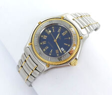 ORIGINAL EBEL DISCOVERY Blue STAHL/GOLD Ref. 193913 TOP ZUSTAND