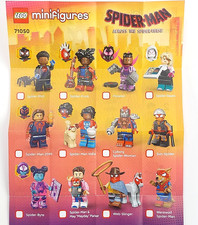 LEGO 71050 Spider-Man: Across the Spider-Verse - Minifiguren zum aussuchen
