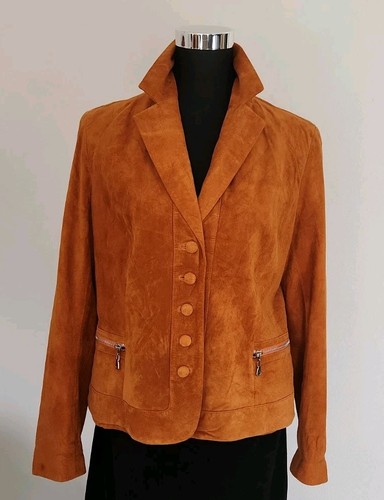 Peter hahn wildlederjacke gr - peter, wildlederjacke,
