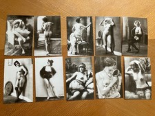 10 Ansichtskarten Erotik, Akt