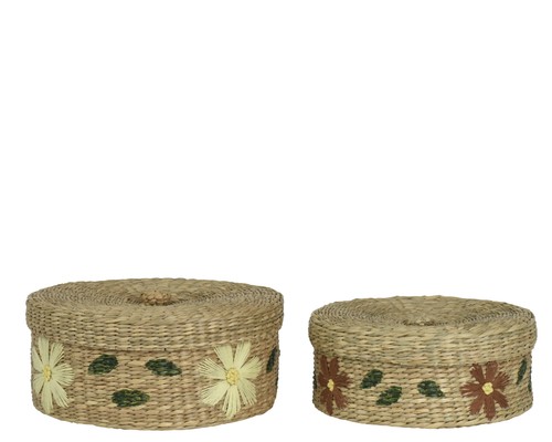 Korb 24x9 braun - 24x9, cm