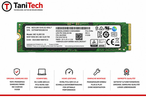 Original samsung pm981 - original,