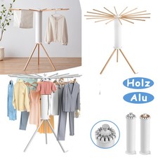 16 Stäbe Wäscheständer Alu