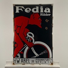 Fedia Emailschild - 60x40cm