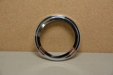 Chromblende Heck Rund für