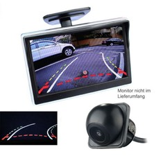 Rückfahrkamera 170 Grad Blickwinkel und mit dynamische Hilfslinien einbau Auto
