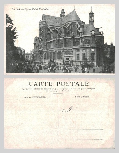 Alte postkarte paris eglise - postkarte,