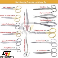 Zahn Chirurgische Schere Präparierschere Fadenschere OP Instrumente Schere CE