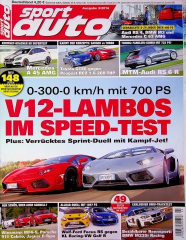 Sport auto 2014 - sport, 03/2014