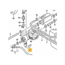 Klammer, Halter für
