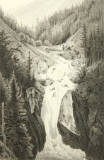 SOHN (19.Jhd) nach ROHBOCK (*1824), Zechnerfall bei Obervellbach in Kärnten, Sst