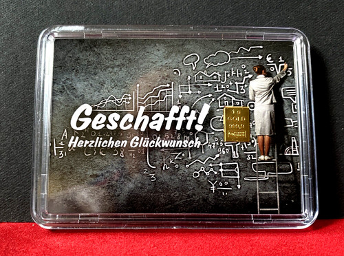 Goldbarren schaubox - goldbarren, +