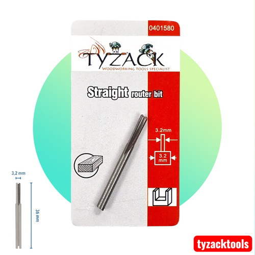 Tyzack 1580 hss fräser - tyzack,