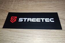 Streetec Logo Aufkleber 5x15cm Sticker Decal Tuning Air Suspension Luftfahrwerk