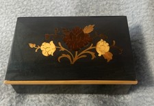 Musikdose, Holz, Deckel Reihe Spieluhr ,schmuckschatulle