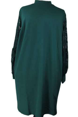 Damen kleid mit spitze - damen,