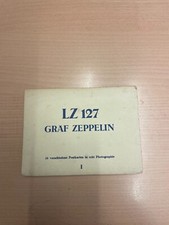 AK ZEPPELIN 10 POSTKARTEN LEPORELLO GRAF ZEPPELIN UM 1935