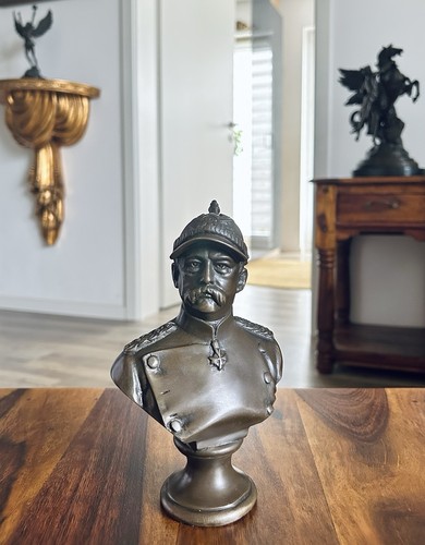 Otto von bismarck bronze figur - bronze,