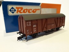 Roco 46103 H0 - Gedeckter Güterwagen DRG - Glr "Dresden" NEM KK - Ep II Mit OVP