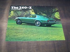 TOPRARITÄT Herrlicher Prospekt Datsun 240 Z von 1972 !!!