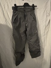 Ski Hose Grau Decathlon 134/145cm Kinder Winter Hose Gefüttert Warm Wintersport 