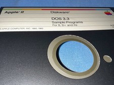 Apple IIe DOS3.3 Sample Programs wie NEU original 5,25" Diskware Computer Museum