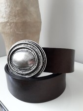 LEDERGÜRTEL von SCHUCHARD & FRIESE BRAUN wie NEU!